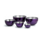 Round Double-Wall Insulated Serving Bowl