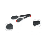 Utility Tong with Nylon End & Coated Handle